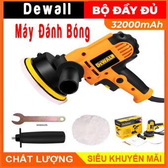 Máy đánh bóng xe hơi cầm tay De.walt TẶNG miếng chà bông , máy đánh bóng xe máy ô tô , máy chà nhám Dewalt DWE610 - Máy đánh bóng inox - chổi đánh bóng inox