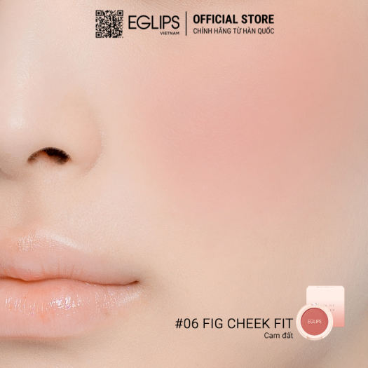 Phấn má hồng Eglips Cheek Fit Blusher (Có chọn màu)