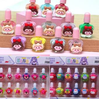 Sét sơn móng tay an toàn dễ lột cho bé gái, lành tính không gây độc hại, quà tặng đồ chơi cho bé