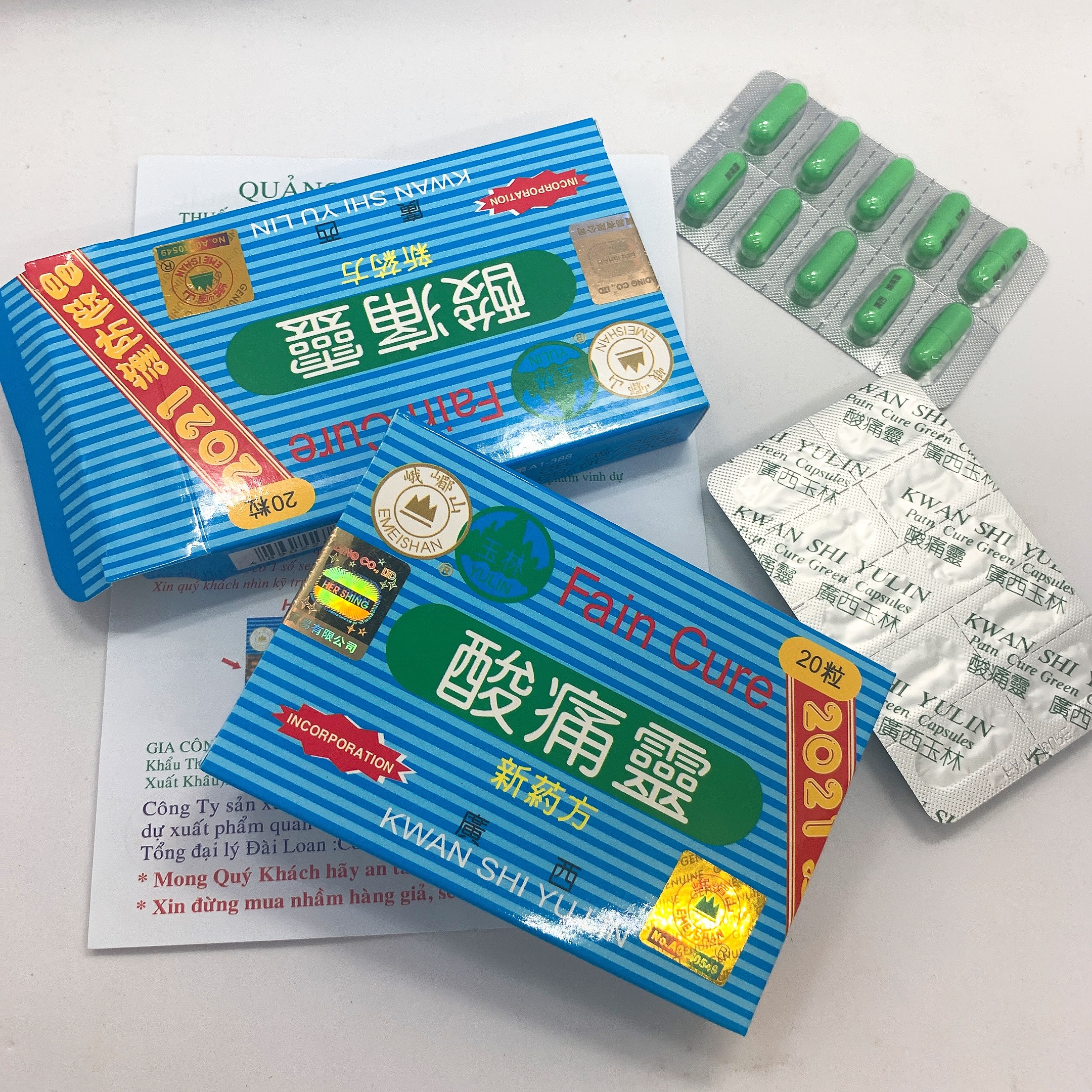 Toan thống linh kwan shi yu lin hỗ trợ xương khớp