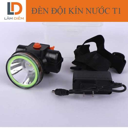 Đèn pin đội đầu siêu sáng kín nước  T1