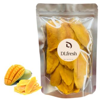 Xoài Sấy Dẻo DLFresh Đặc Sản Đà Lạt Túi 500gr