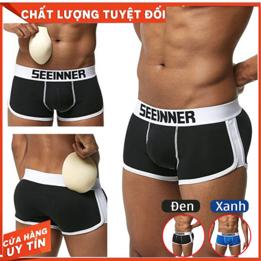 Quần độn mông nam giới Seeinner, quần sịp quần lót boxer độn cậu nhỏ cao cấp