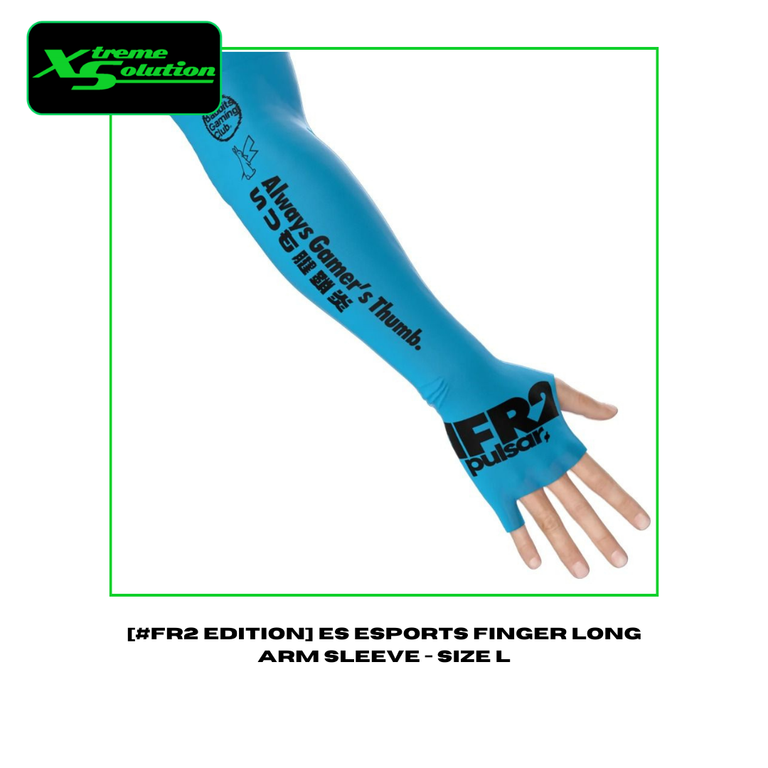 小物 Pulsar FR2 Finger Long Arm Sleeve Size L ES eSports Arm Sleeve - Size L – Pulsar Gaming Gears