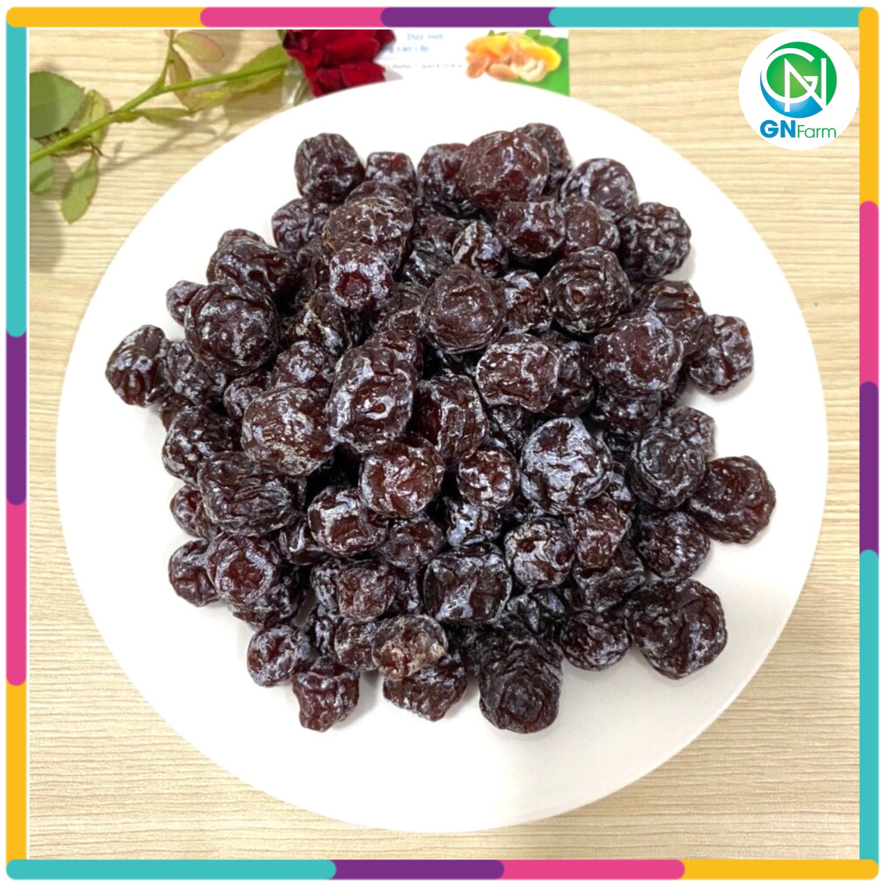 Ô mai mận cơm sấy khô mứt mận cơm ăn là ngon - túi 100g/250g