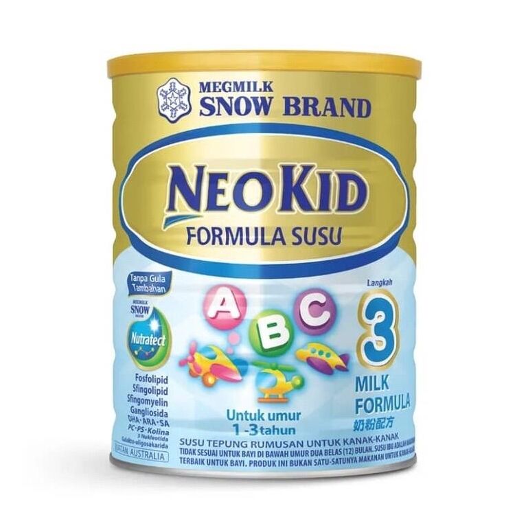 Snow Brand Neo Kid Step 3 (900g) - Growing-Up Milk Formula Exp 05/2027