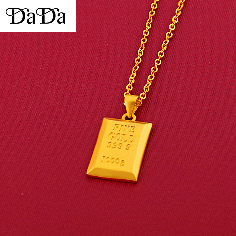 Mens gold chain for on sale pendant