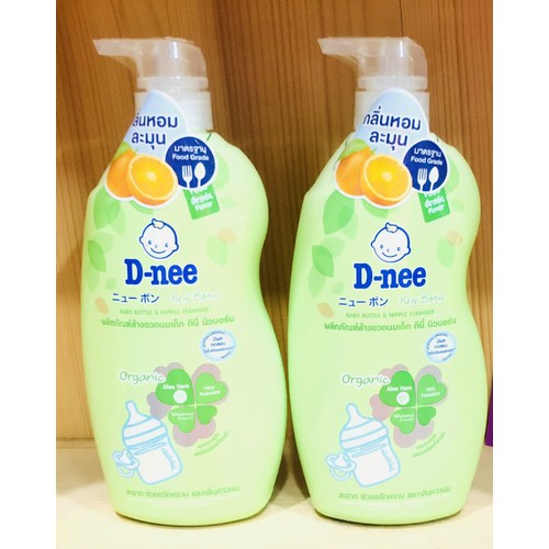 Nước rửa bình sữa Dnee Thái Lan 620ml ( mẫu mới)