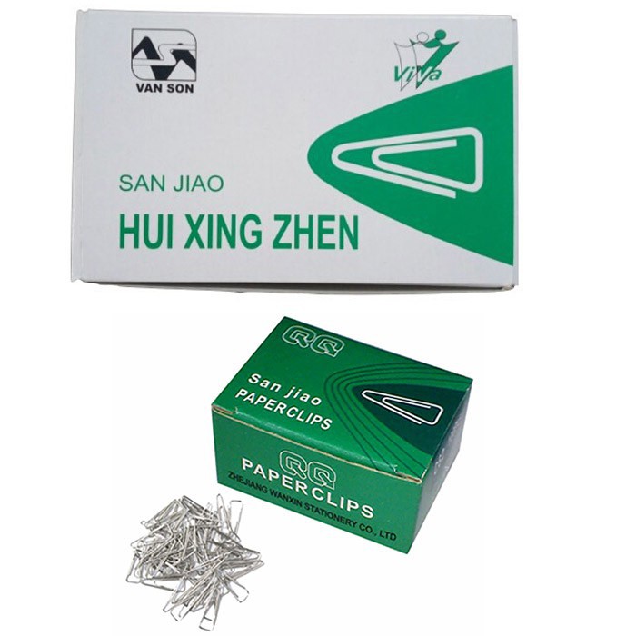 Kim kẹp giấy tam giác c62