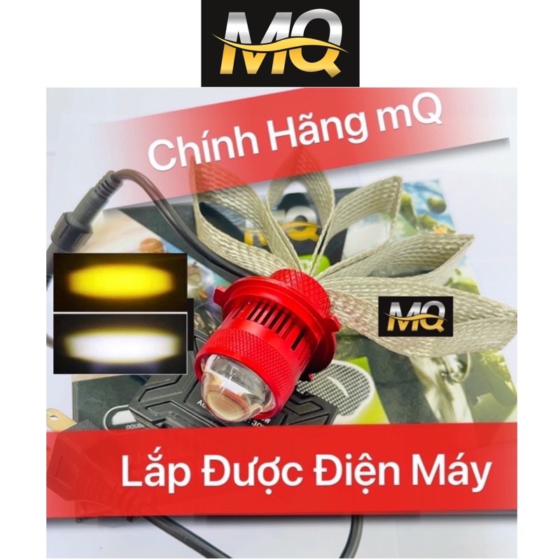 Đèn Pha Led RUBY Bi Cầu Mini 2 Mầu Đuôi Công Chuyên Ô Tô Xe Máy 2021