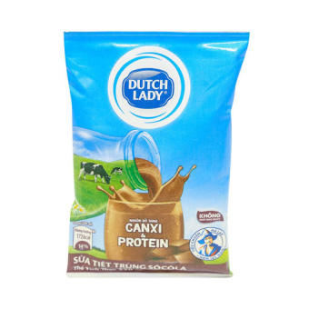 Sữa tươi tiệt trùng Dutch lady socola gói 220ml