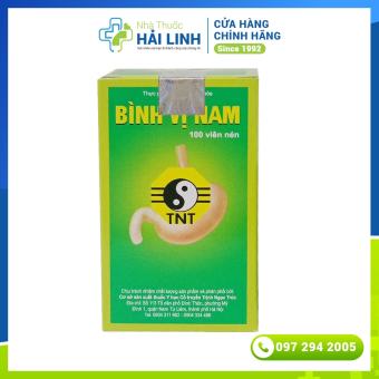 Bình vị nam - Giúp bảo vệ niêm mạc dạ dày - Hộp 100 viên