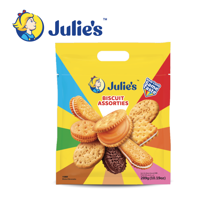Julie’s Biscuit Assorties 289g x 1 pack