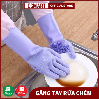 Găng Tay Silicone Đa Năng Chịu Nhiệt Tạo Bọt Siêu Bền 2021