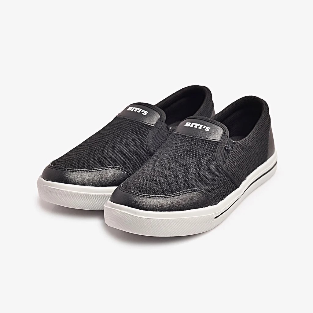 [Hoàn Xu] GIÀY LƯỜI THỂ THAO NAM BITI'S KHÔNG DÂY THỜI TRANG DSM074500 (ĐEN + XÁM + XANH NHỚT) - BITIS SPORT SNEAKERS