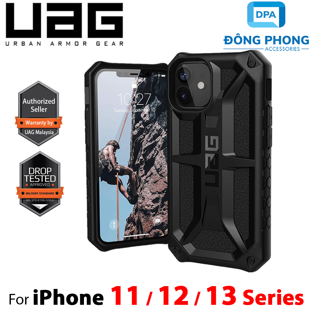Ốp Lưng UAG Chống Va Đập Cho iPhone 11, 12, 13 Series An Toàn Tuyệt Đối