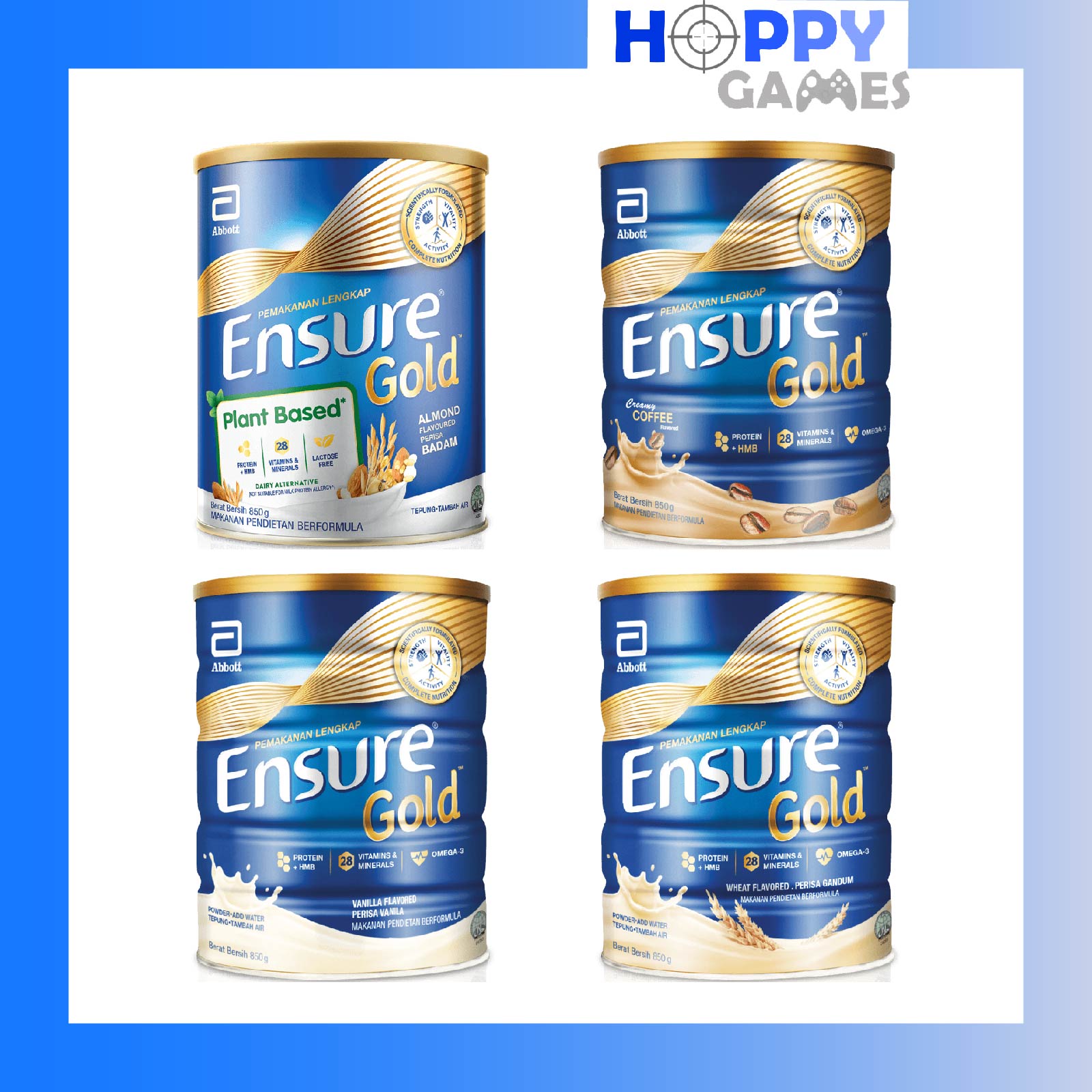Ensure Gold (Vanilla), Free delivery in Singapore