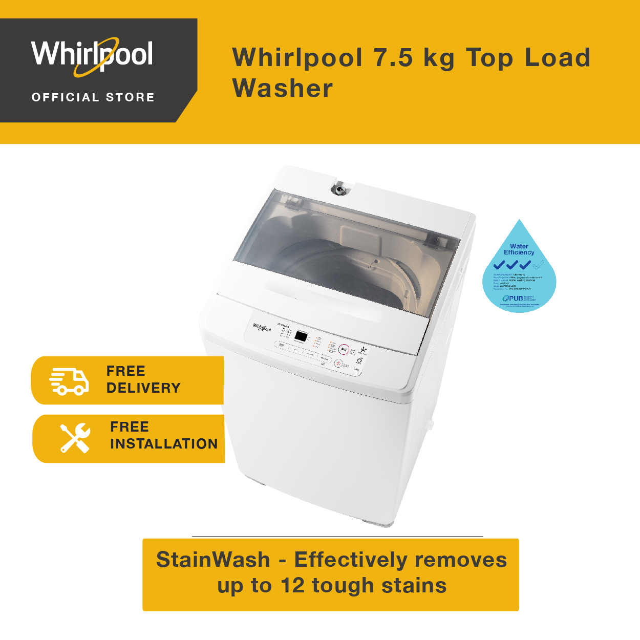 whirlpool top loader washing machine for sale