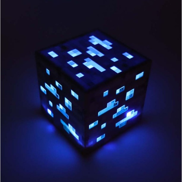 Đèn khối Minecraft diamond
