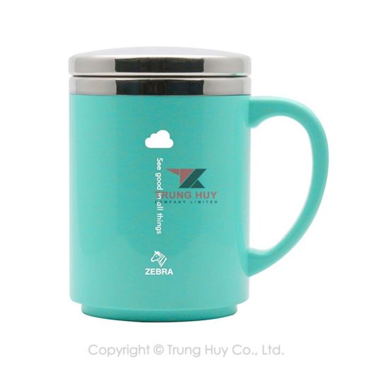 Ca cách nhiệt có nắp Zebra - 350ml - 112051 Thái Lan