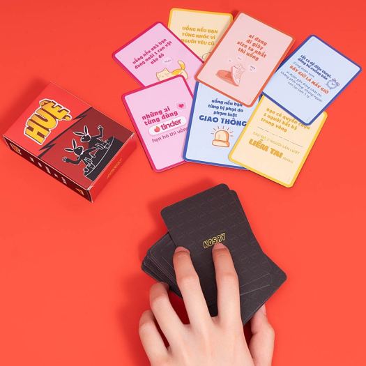 ❐ Bộ bài HUỆ - Drinking game hot trend gây bùng nổ cuộc vui liên hoan làm bạn vừa say vừa cười như điên trên bàn nhậu