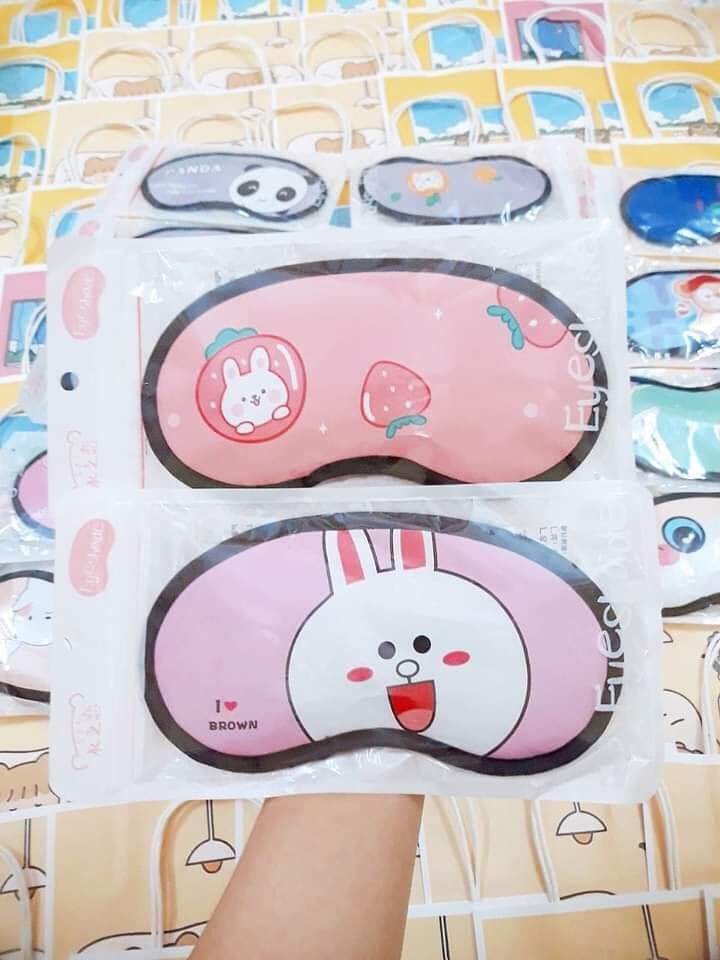 Bịt Mắt Che Mắt Ngủ Có hoạt hình dễ thương