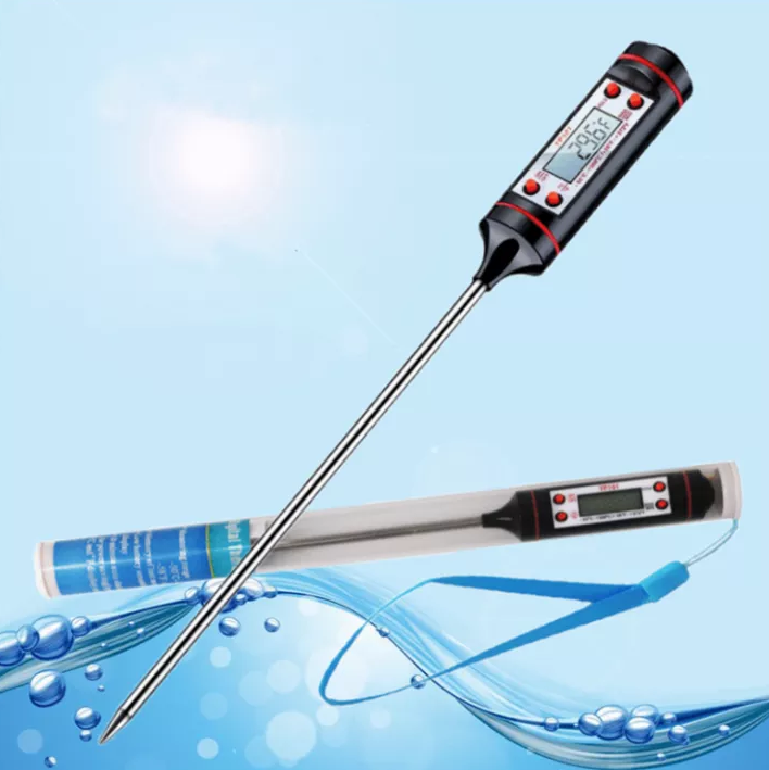 Nhiệt kế nấu ăn, pha sữa TP101 (màu đen)