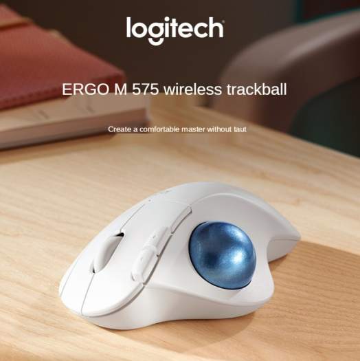 Chuột không dây Logitech ERGO M575 Trackball Chuột công thái học 5 nút ...