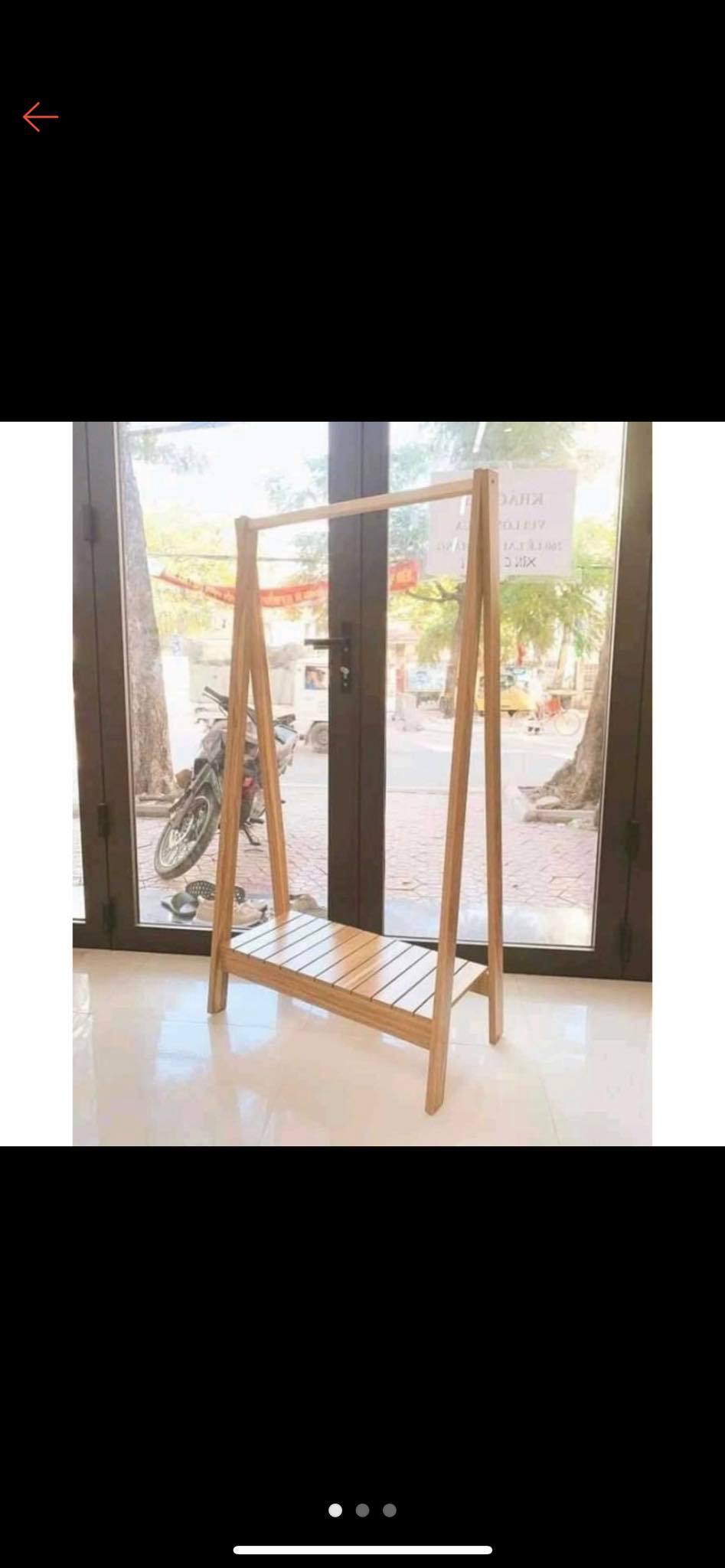 [HCM][CÓ VIDEO] Kệ treo quần áo chữ A, Kệ gỗ treo quần áo chữ A -Giá treo quần áo bằng gỗ chữ A, phụ kiện phòng ngủ. [ KT : 73*37*135 ]