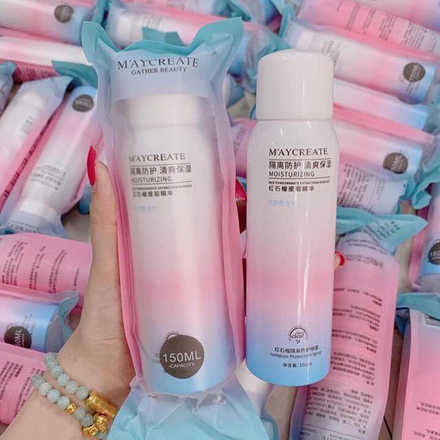 Combo 2 chai Xịt chống nắng body toàn thân trắng da nâng tone Maycrea DSCN7 - Chai xịt chống nắng trắng da