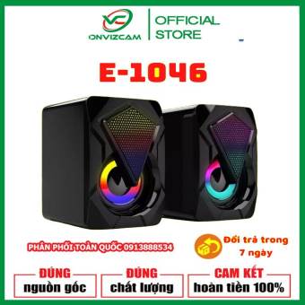 Loa Vi Tính 2.0 LeerFei E-1046 - Led RGB đổi màu rất đẹp