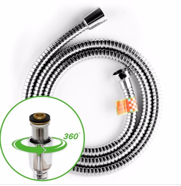 Dây sen tắm inox cao cấp 304, chịu nóng + áp lực onspa- hàng cao cấp, siêu bền bh 12 tháng