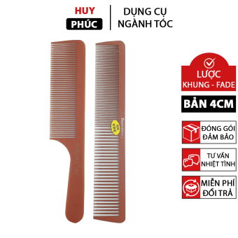 Bộ lược cắt tóc nam bản to cao cấp Termax 9033, lược cắt tóc barber nam nữ cứng siêu mỏng đã mài