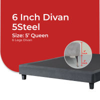 Goodnite 6inch Divan Only (PVC Leg/ Steel Leg)