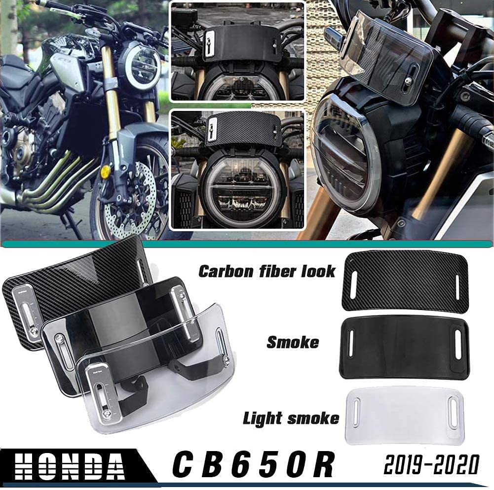 Allotmark Kính Chắn Gió Kính Chắn Gió Xe Máy, Phụ Kiện Cho Honda CB650R NEO SPORTS CAFE 2019 2020 2021 CB 650R