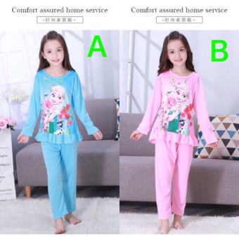 BỘ BÉ GÁI TAY DÀI IN 3D HÌNH ELESA DỄ THƯƠNG ẤM ÁP MÙA MƯA