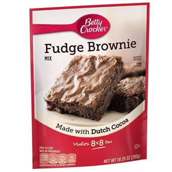 Bột Làm Bánh Brownie Pha Sẵn Betty Crocker Fudge Brownie Mix, Gói 290g (10,25 Oz.)