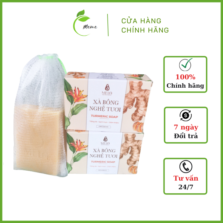 Xà bông nghệ Mela - Xà phòng nghệ Mela
