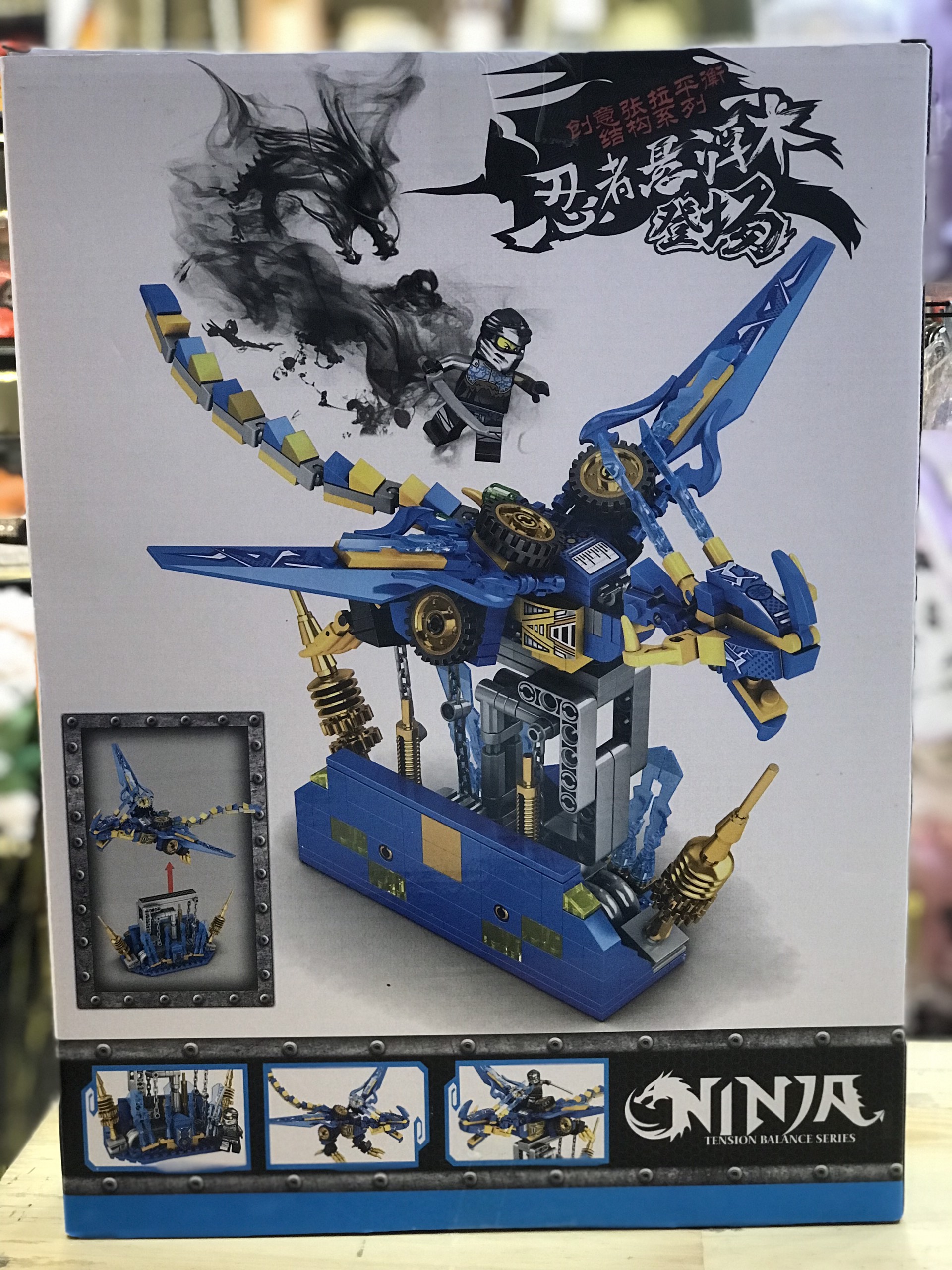 Lego Rồng xanh Ninja 495pcs
