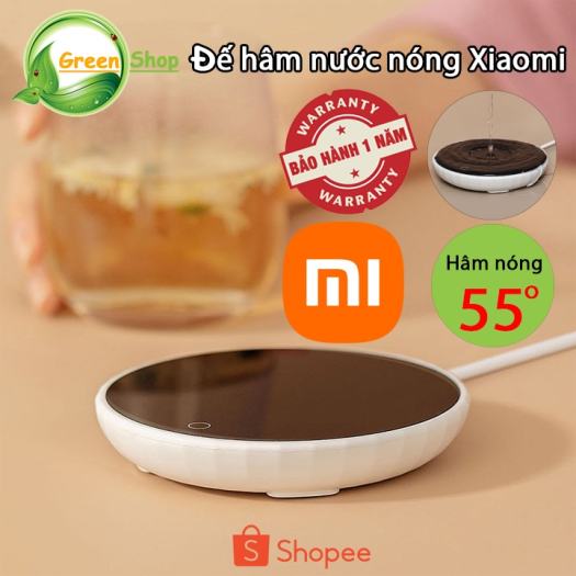 Đế Hâm Nóng Xiaomi OirM Thông Minh , Tiện Dụng - Giữ Nhiệt 55 oC , Sữa, Cà Phê , Nước....Phù Hợp Với Mọi Chất Liệu