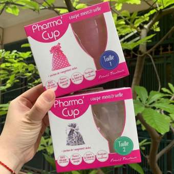 MẪU MỚI - Cốc Nguyệt San Pharma Cup Pháp - CNS Nội Địa Pháp