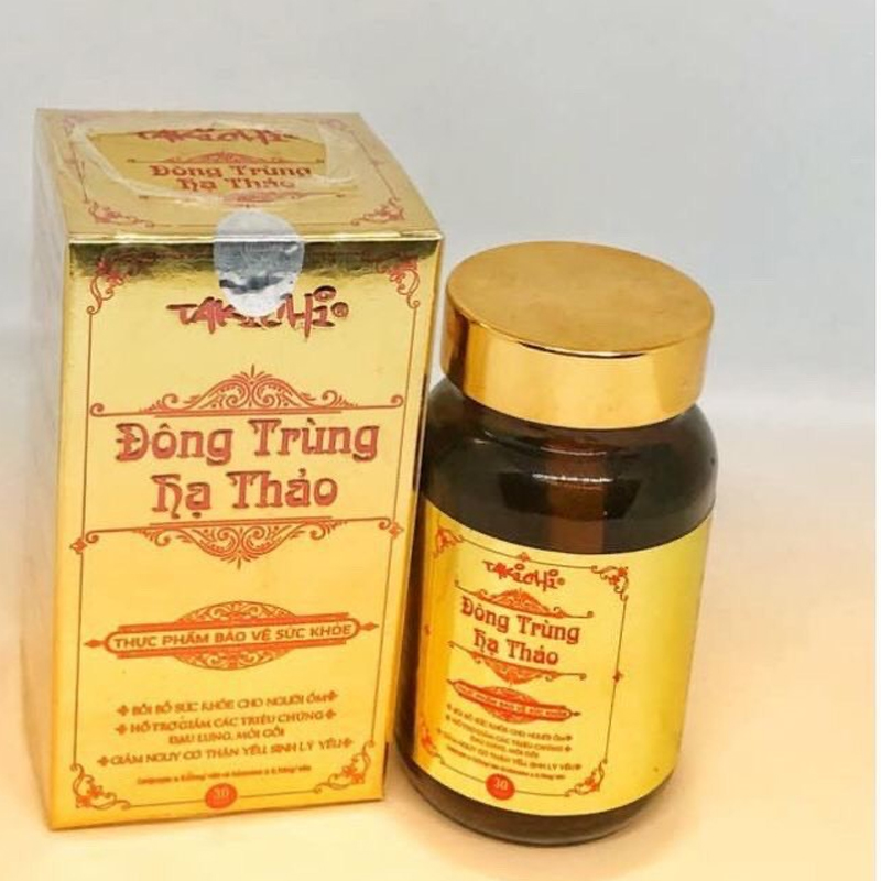 Viên nang mềm Đông trùng hạ thảo TAKICHI loại thượng hạng