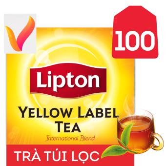Lipton Nhãn Vàng - Hộp 100 Túi [GIẢM THÊM 5% KHI ĐẶT HÀNG TRỰC TIẾP]