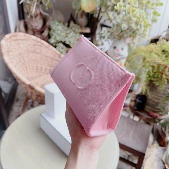 Ví cầm tay Dior Túi đựng đồ cá nhân Dior Pink - túi đựng mỹ phẩm