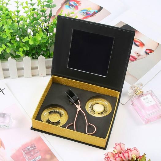 Bộ kẹp bấm mi và lông mi giả nam châm 3d từ tính THAO110-Trúc Cosmetics