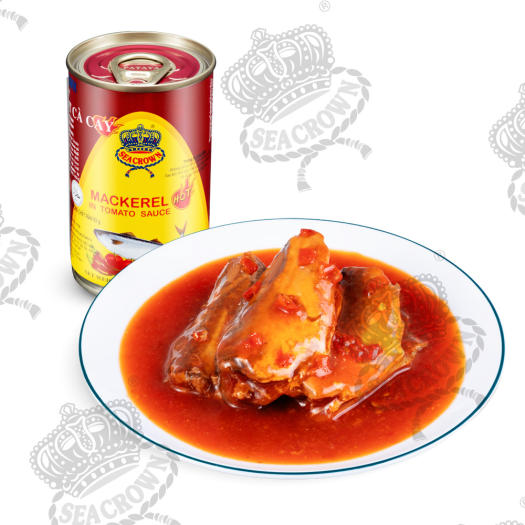 Cá hộp Sea Crown cá Nục sốt cà cay