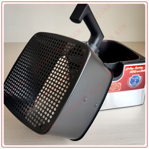 Nồi chiên không dầu Hasuka HSK-399 dung tích lớn 8 lít màn hình led điều khiển cảm ứng nhiều chế độ cài đặt sẵn dễ sử dụng