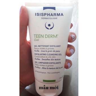 Gel rửa mặt giảm nhờn ngừa mụn ISIS Pharma Teen Derm Gel 150ml