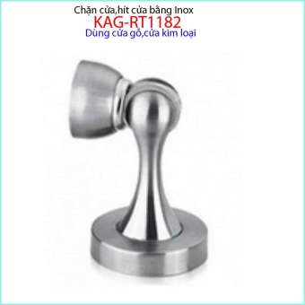 Cục hít cửa Inox có nam châm chặn cửa gỗ Vicki KAG-RT1182