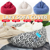Stylish DIY Bean Bag Sofa Cover in Multiple Sizes